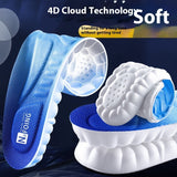 Super Soft PU Arch Support Insoles for Long Standing & Running – Thick Shock Absorption for Men & Women