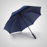 8 Framework Automatic Long Handle Straight Rod Golf Umbrella