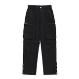 Men’s Loose Fit Cargo Pants – Straight Casual Large Pocket Utility Trousers