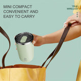 350ml Automatic Self Stirring Mug, Coffee Milk Juice Mixing Jug, Electric Stainless Steel Lazy Rotating Jar, Magnetic Stirring Cup