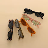 Kids' Retro Concave Sunglasses with UV Protection