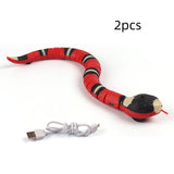 Smart Interactive Snake Cat Toy – USB Rechargeable Pet Teaser