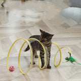 Cat Pets Toys, Mouse Shape Balls, Foldable Kitten Play Tunnel, Funny Stick Supplies, Simulation Pet Accessories