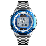 Men's Fashion, Solar Multifunctional, Steel Strap Watch