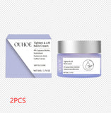 Neck Lines Protein Cream, Eliminate Double Chin, Moisturizing Reducing Fine Lines, Lifting and Brightening Rejuvenation Face Skin Care