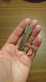 Double Hole High-frequency Outdoor Survival, Aluminum Alloy Whistle