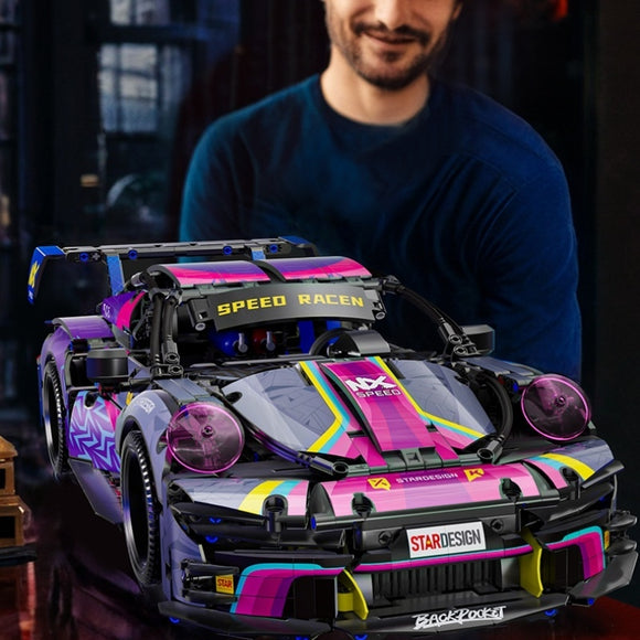 Punk Building Blocks, Educational Assembled Toys Model