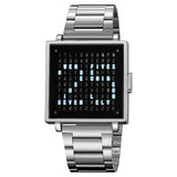 Fashion Wristwatch for Unisex, Waterproof LED Light Outdoor Digital Business Sports Electronic Clock