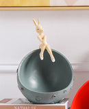 Nordic Astronaut Candy Dish Decorative Bowl – Luxury Artistic Home Decor Accent