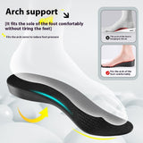 Invisible Height Increasing Insoles for Men – Non-collapse, Comfortable Inner Lift Pads
