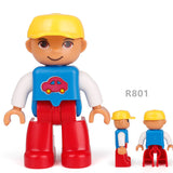 Large-particle Building, Block Dolls