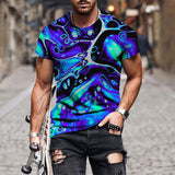 Men's 3D Graphic Casual T-shirt