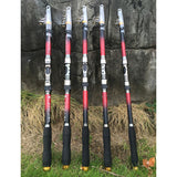 Super Hard Telescopic Rod, Carbon Fiber for Sea or Pond Fishing