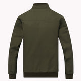 Men’s Winter Army Military Pilot Bomber Jacket – Tactical Air Force Flight Vest, Casual Style, Large Size
