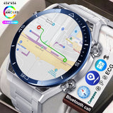 ECG PPG Bluetooth Calling, Compass GPS, Wireless Charger Smartwatch