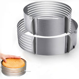 Layered Telescopic - Cake Slicer Mold, Baking Container