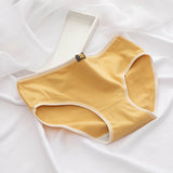 Women’s Cotton Mid-waist Briefs – Soft Everyday Student Style Panties