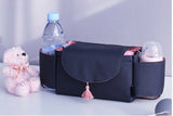 Multifunction Baby Stroller Bag Organizer, Maternity Nappy Bag Stroller Accessories, Wheelchair Cup Bag