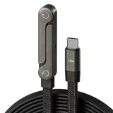 240W Fast Charging Data Cable with Foldable Stand