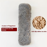 Winter Floor Socks, Velvet Thicken Warm Coral Velvet Cute Stockings, Japanese-style Home Footwear Non-slip Tights, New Year Gifts Winter Accessories