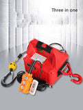 Portable Mini Electric Hoist 220V – Small Household Crane with Wire Rope