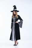 Women Scary Witch Costumes, Adult Sorceress Cosplay Dress for Halloween, Women's Magic Moment Carnival Fancy Dress