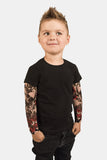 Kids Tattoo Sleeve T-shirt – Stretchable Fashion Arm Cover Tee for Boys