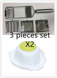 Stainless Steel Kitchen Grater – Vegetable Slicer and Peeler Gadget