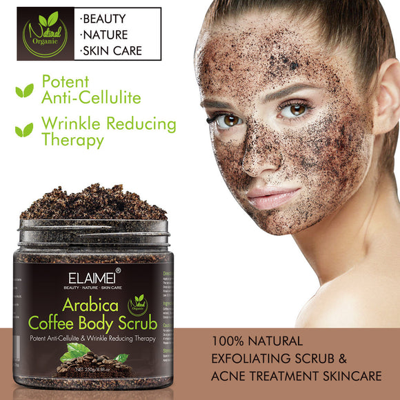 Coffee Scrub, Exfoliating and Deep Cleansing Mask