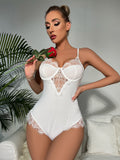 Swimwear with Steel Ring Jumpsuit Lingerie