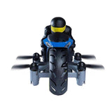 Remote Control Four Axis Motorcycle Aircraft Land and Air Amphibious Mini RC Toy
