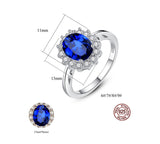 Royal Blue Trendy Ring