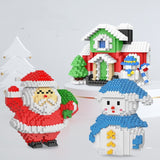 Small Particle Winter-vacation Building Block Toy