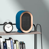 Desktop Electric Heater, Mini Portable Fan Heater, 220V PTC Ceramic Heating Warm Air Blower, Home Office Warmer Machine