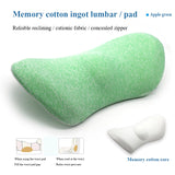Lumbar Support Pillow for Side Sleepers and Pregnancy – Ergonomic Back Support Cushion for Chair and Car Seat