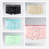 Summer Ice Silk, Ultra-thin Breathable, Mesh Boxers