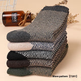 Retro Thick Line Stockings, Autumn and Winter Warm Tibetan Style
