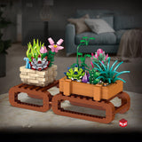 DIY Flower Building Blocks – Creative Botanical Assembly Toy Set