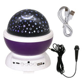 Bluetooth Karaoke, Wireless Rotating Light Subwoofer