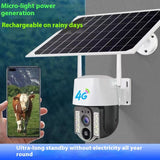 Outdoor Gimbal Network, Solar Surveillance Camera