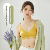 Women’s Summer Ice Silk Seamless Sling Bra – Breathable Backless Underwired Support (Pack of 2)