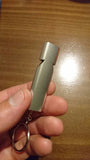 Double Hole High-frequency Outdoor Survival, Aluminum Alloy Whistle