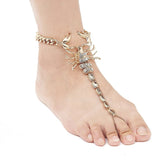 Diamond Scorpion Anklet or Paajeb