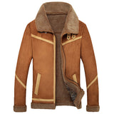 Suede Plus Size Men's Jacket