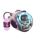 Intelligent AI Voice Dialogue Spaceship Bluetooth Speaker with Rhythm Ambience Light and Subwoofer