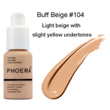 Matte Concealer Foundation Cream – Oil Control Natural Finish Makeup