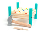 P-65 Hammer Table, Montessors Children Creative Ability, Kindergarten Nail Toy