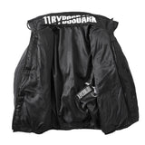 Down Cotton Stand Collar Padded Coat, Jacket for Men