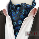 British Style Men’s Jacquard Polyester Scarf