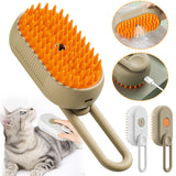 Cat Dog Steam Brush, 3-in-1 Electric Spray, Pet Hair Brushes for Massage, Grooming Hair Removal Combs, Pet Products